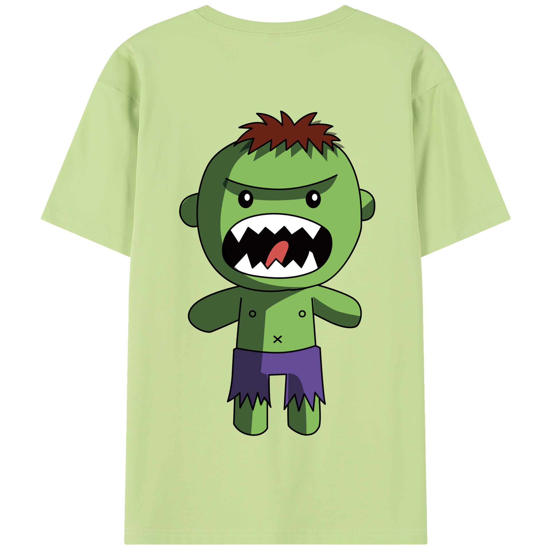 （画像用） アベンジャーズ The Avengers 綿100％半袖Tシャツ（背面プリント）